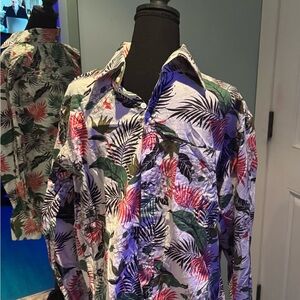 Paul Smith Floral Button-Up Shirt